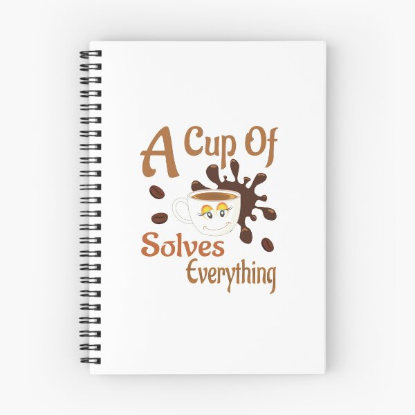 Item preview, A cup of coffee solves everything gift idea designed and sold by Beinfashion.