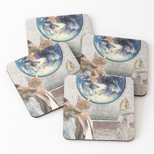 Item preview, Astronaut Fiction Animal Art designed and sold by Tranquilarrow.