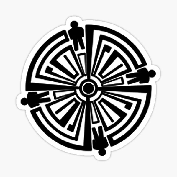 Item preview, Haven Troubled Guard Tattoo Black Logo designed and sold by HavenDesign.