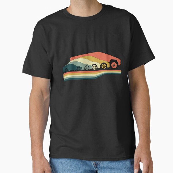 Artikel-Vorschau von TESLA Shirt - Vintage Design T-Shirts für Männer & Frauen - Autodruck Retro T-Shirt - Elon Musk Fanclub Shirt - Milliardär Shirt - Geburtstagsgeschenk, designt und verkauft von VisualStylesUn.
