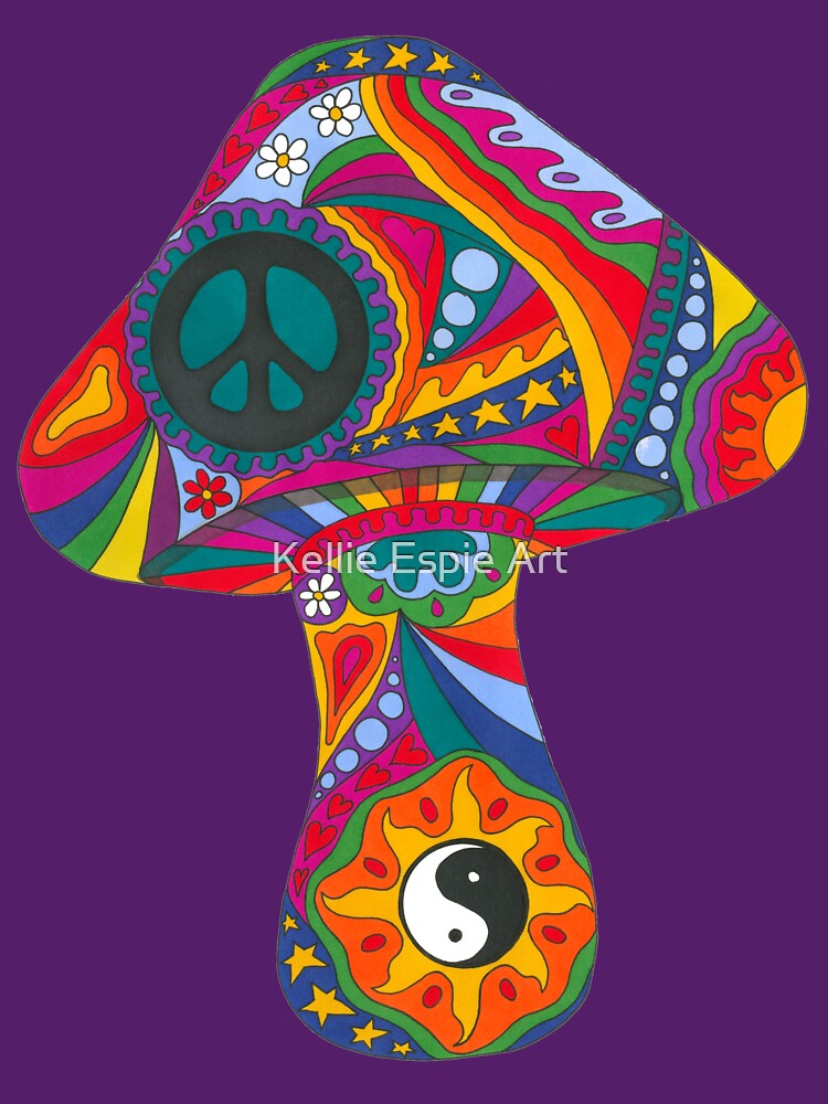 Psychedelic Mushroom by kelkel66