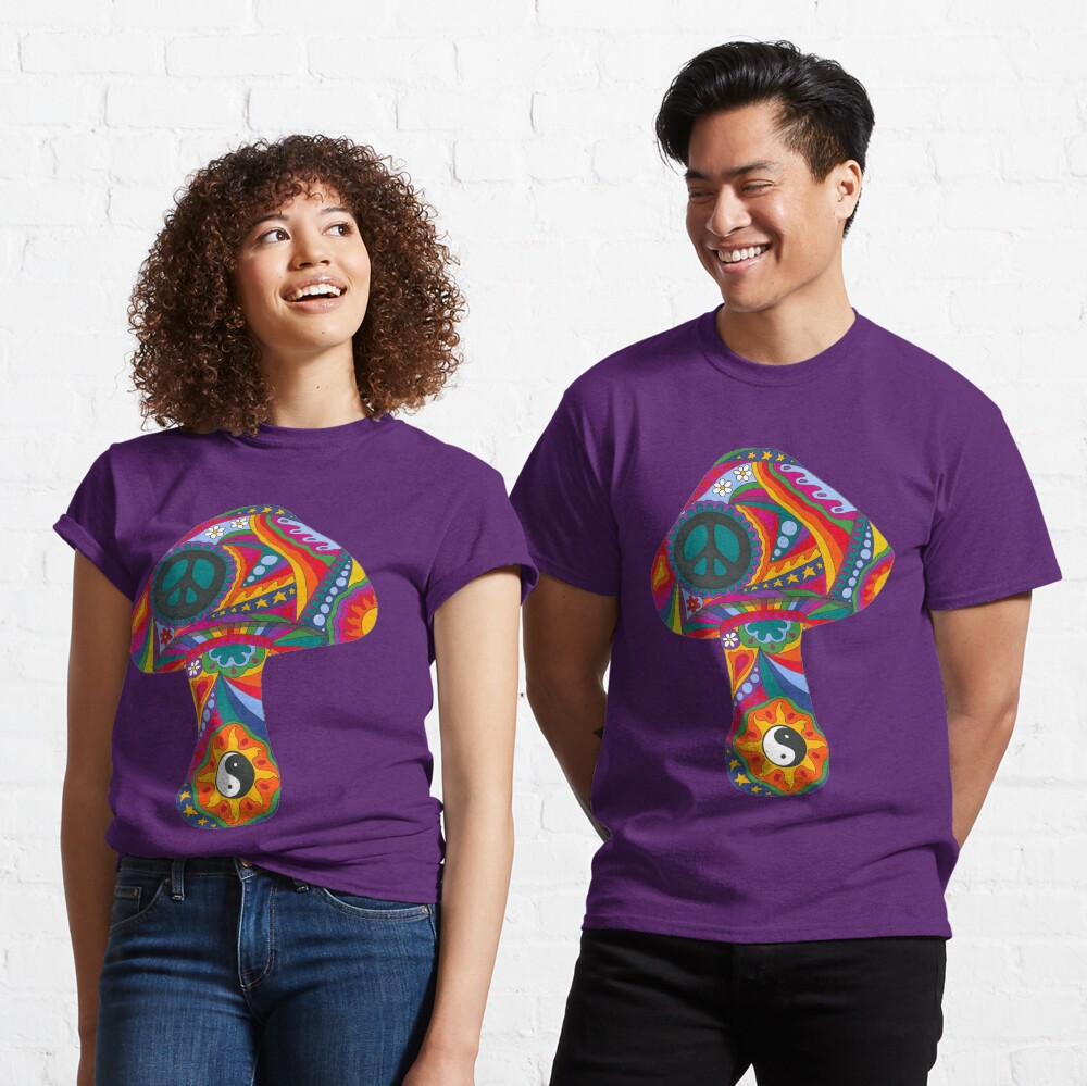 Psychedelic Mushroom Classic T-Shirt