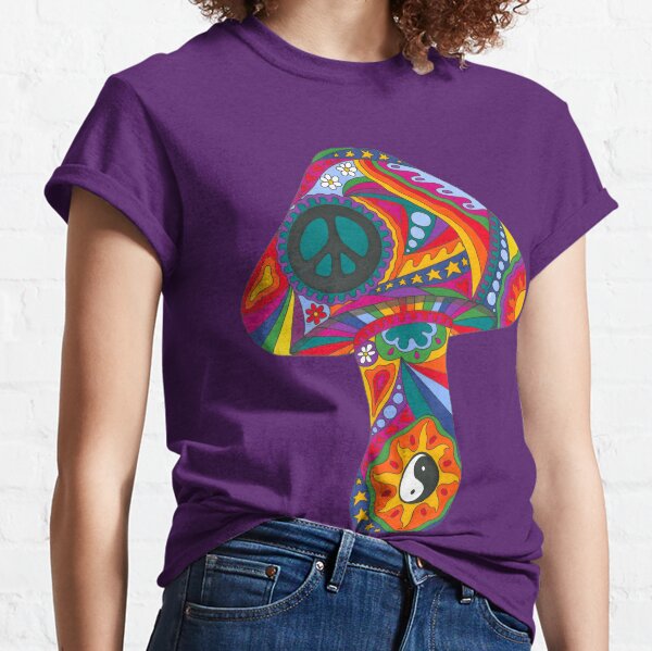 Psychedelic Mushroom Classic T-Shirt