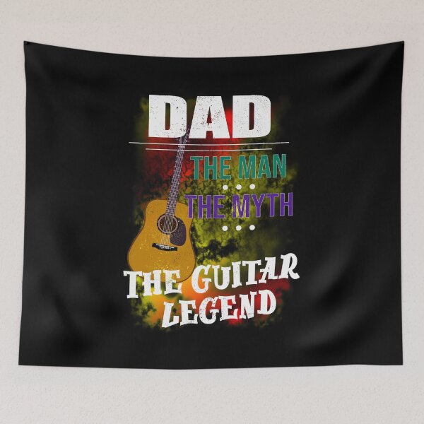 Item preview, Dad The Man The Myth The Guitar Legend designed and sold by orangeblue21.