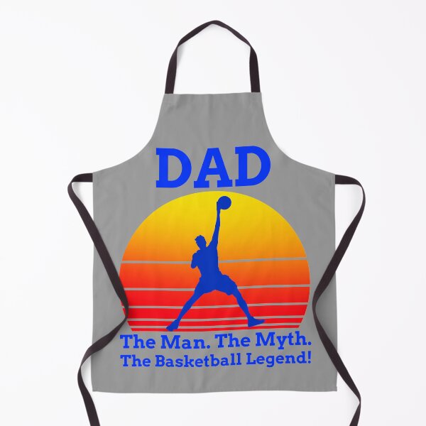 Aperçu de l'œuvre Papa l'homme le mythe la légende du basket-ball - cadeaux pour papa créée et vendue par alancrapopod.