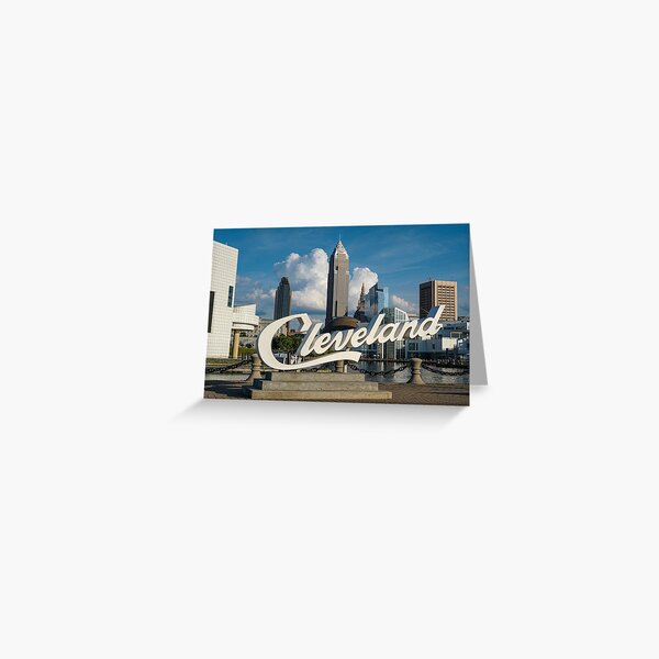 Item preview, Cleveland Sign - North Coast Harbor designed and sold by Lexi  Ross.