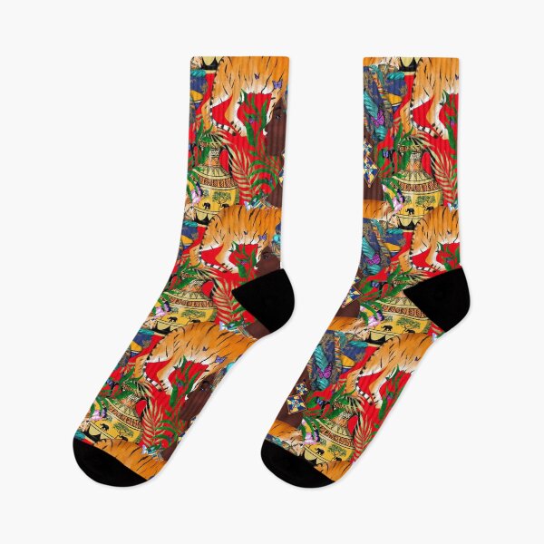 Item preview, African woman,tiger,tropical art designed and sold by MariaMarinova.