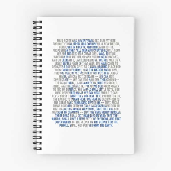 Item preview, Abraham Lincoln Gettysburg Address  designed and sold by The Junto Shop.