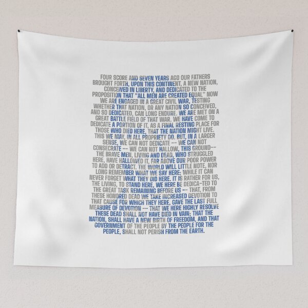 Item preview, Abraham Lincoln Gettysburg Address  designed and sold by The Junto Shop.