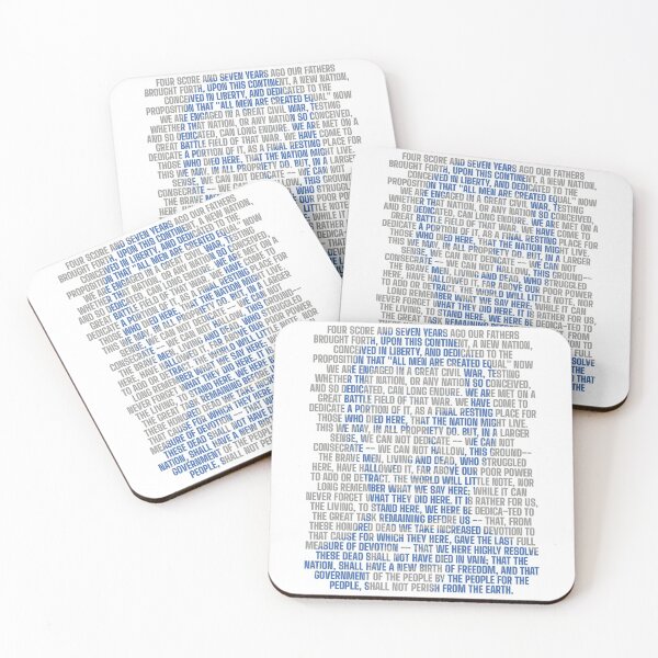 Item preview, Abraham Lincoln Gettysburg Address  designed and sold by The Junto Shop.