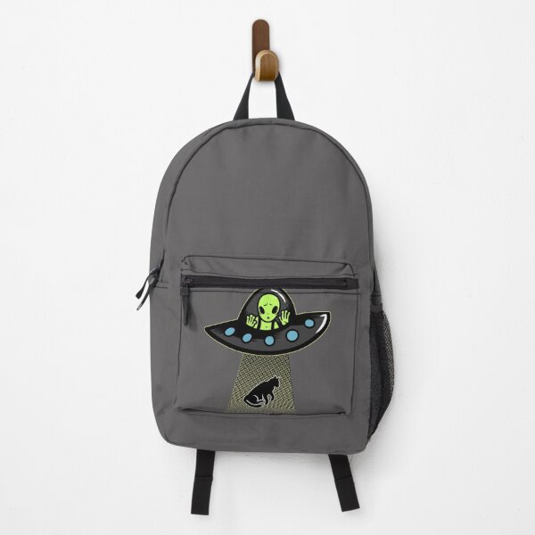 Item preview, Alien Abducting Cat designed and sold by RedsStickerShop.