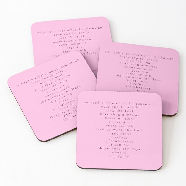 Item preview, Aaliyah Album Tracklist designed and sold by Sofia Runs.