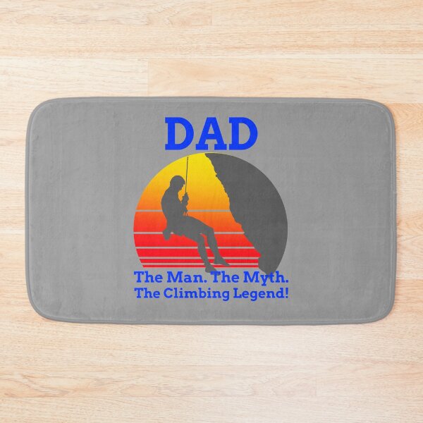 Item preview, DAD: The Man. The Myth. The Climbing Legend! - Gifts For Dad designed and sold by alancrapopod.