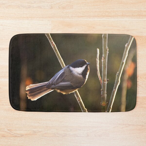 Item preview, Sunset Chickadee on Branch designed and sold by BlueNorth.