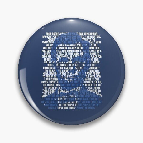 Item preview, Abraham Lincoln Gettysburg Address  designed and sold by The Junto Shop.