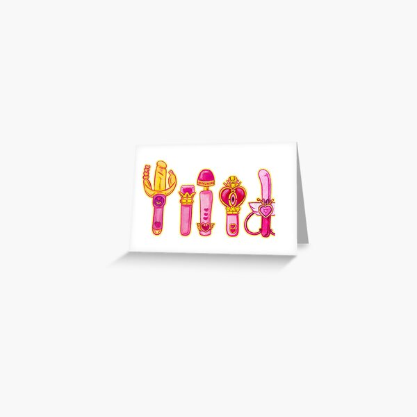 Magical Moon Toys - Yellow Greeting Card