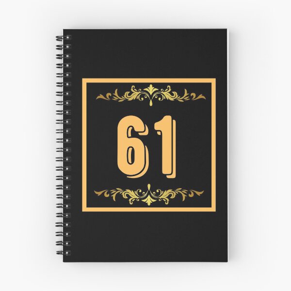 Item preview, Number 61 designed and sold by HappinessWorld.