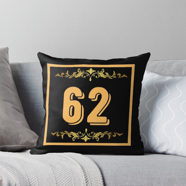 Item preview, Number 62 designed and sold by HappinessWorld.