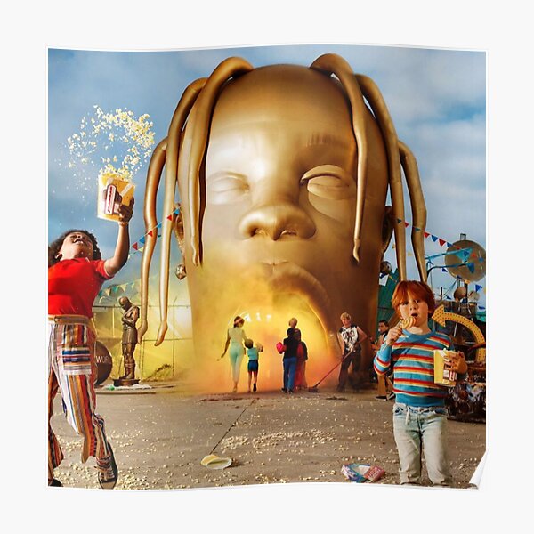 Poster Astroworld Redbubble