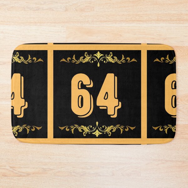 Item preview, Number 64 designed and sold by HappinessWorld.