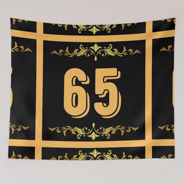 Item preview, Number 65 designed and sold by HappinessWorld.