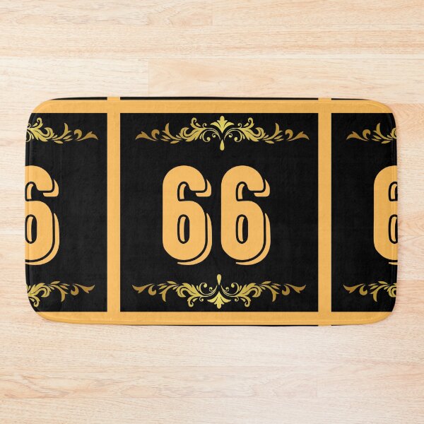 Item preview, Number 66 designed and sold by HappinessWorld.