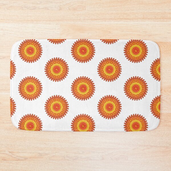 Item preview, Orange Mandala, Happily abstract Mandala designed and sold by Med-89.