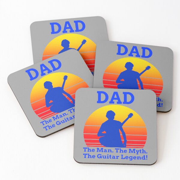 Item preview, DAD: The Man. The Myth. The Guitar Legend! - Gifts For Dad designed and sold by alancrapopod.