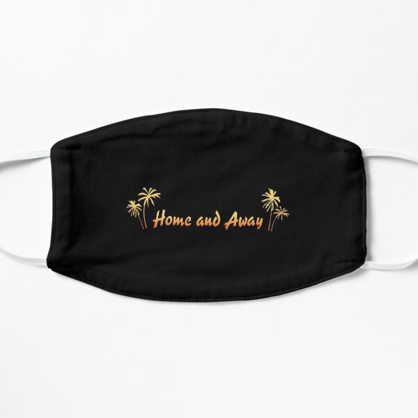 Retro Home And Away Logo Flat Mask