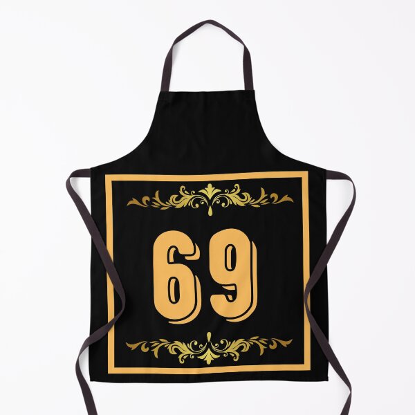 Item preview, Number 69 designed and sold by HappinessWorld.