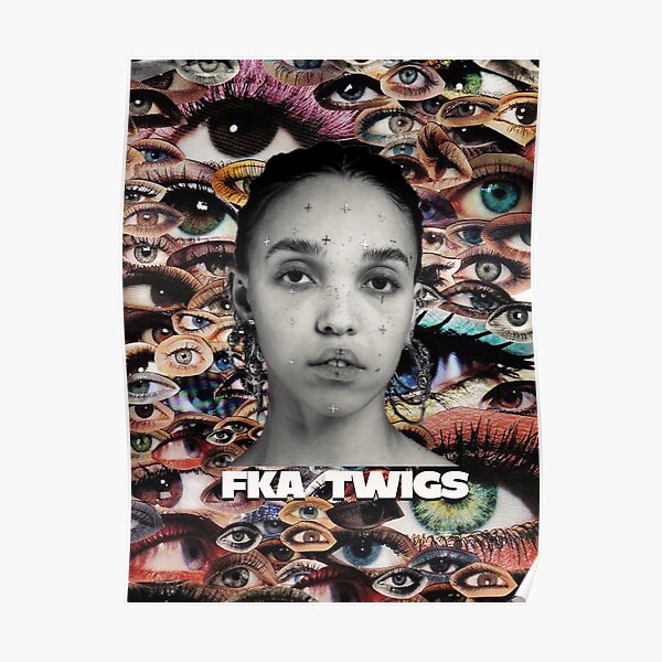 FKA TWIGS Thousand Eyes Magazine Cutout Poster