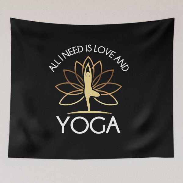 Item preview, All I Need Is Love And Yoga designed and sold by Zmunki.