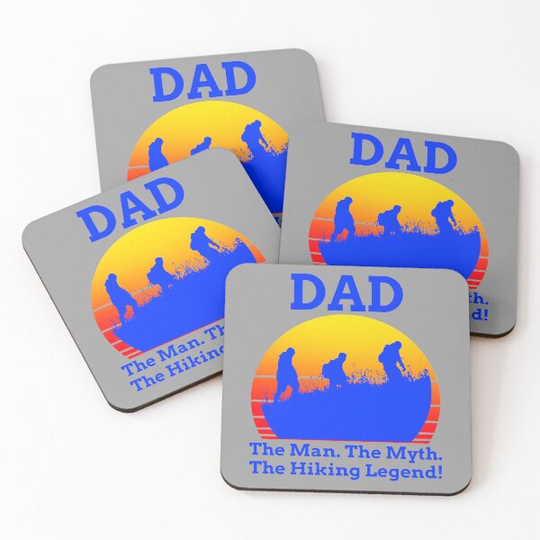 Item preview, DAD: The Man. The Myth. The Hiking Legend! - Gifts For Dad designed and sold by alancrapopod.