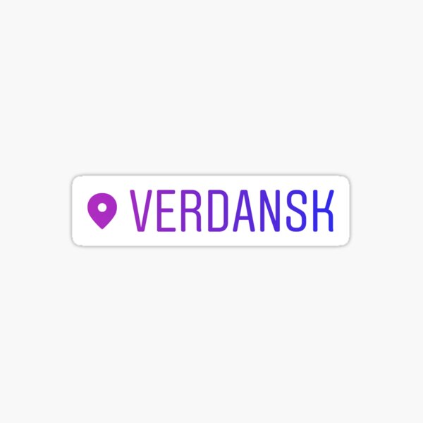 Verdansk Sticker
