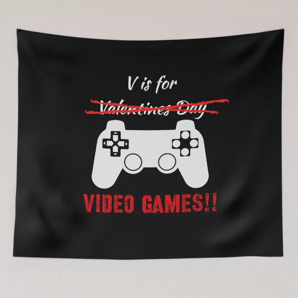 Item preview, V is for Video Games designed and sold by UncleStuScience.