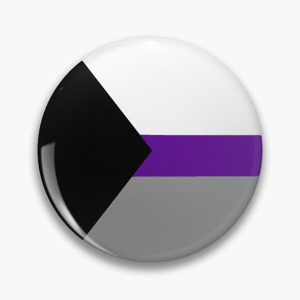 Item preview, Demisexual pride pin designed and sold by knighton.