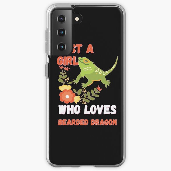 Just A Girl Who Loves Bearded Dragon Samsung Galaxy Soft Case