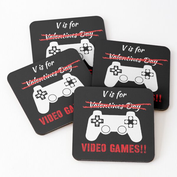 Item preview, V is for Video Games designed and sold by UncleStuScience.