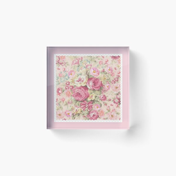 Item preview, Vintage Cabbage Rose Pattern designed and sold by SloganExpress.