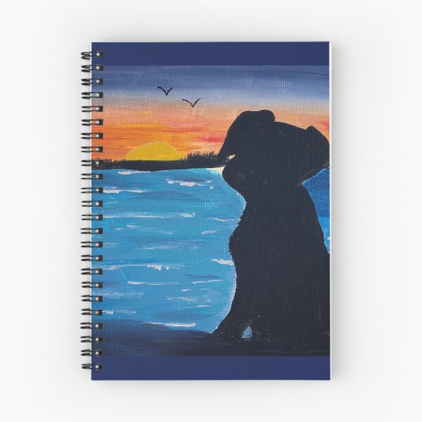 Item preview, Dog Watching the Sunset designed and sold by Mary Grace Lynch.