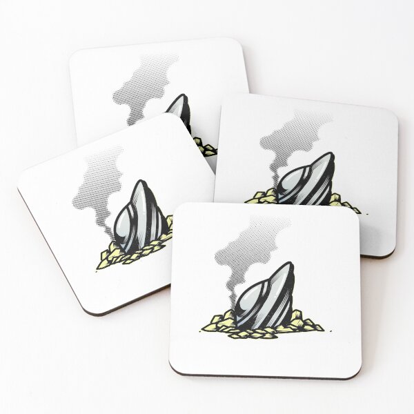 Item preview, Spaceship Wreck designed and sold by RedsStickerShop.