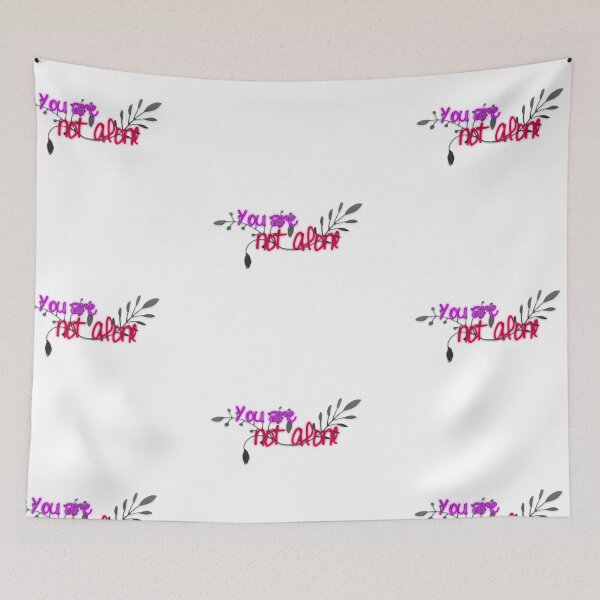 Item preview, "you're not alone" graphic tee designed and sold by USRoyalTouch.
