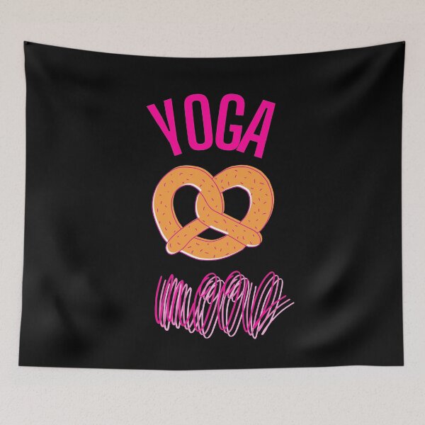 Item preview, Yoga mood pretzel funny designed and sold by oxoxoxo.