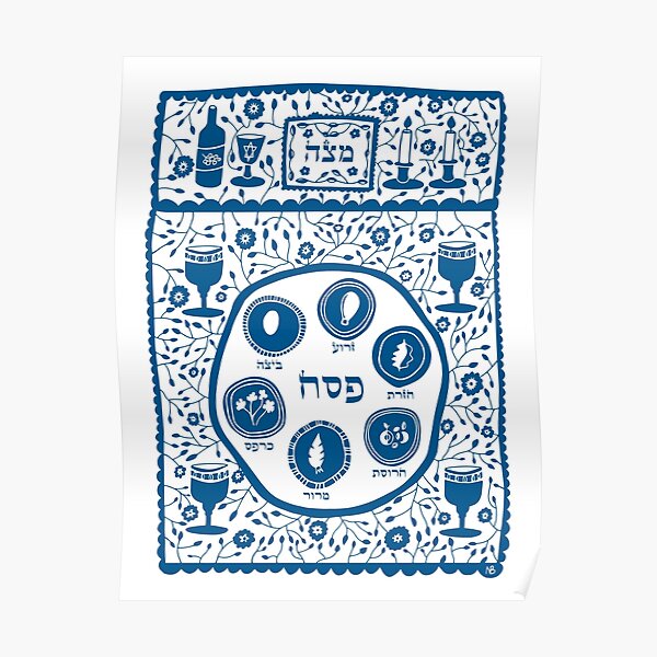 Passover table Poster