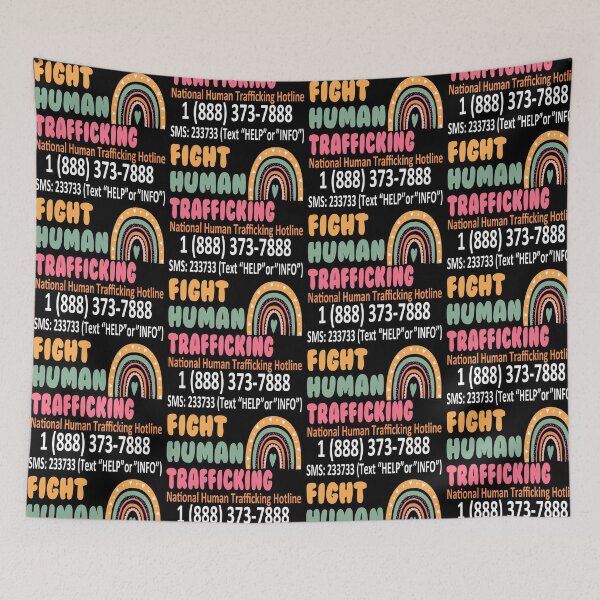 Item preview, End Human Trafficking U.S. Hotline designed and sold by WolfGraphics.