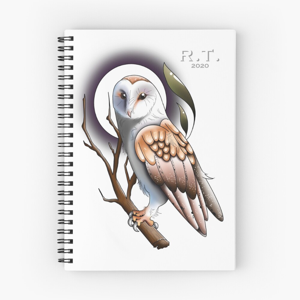 Item preview, Spiral Notebook designed and sold by RabbitTattooer.