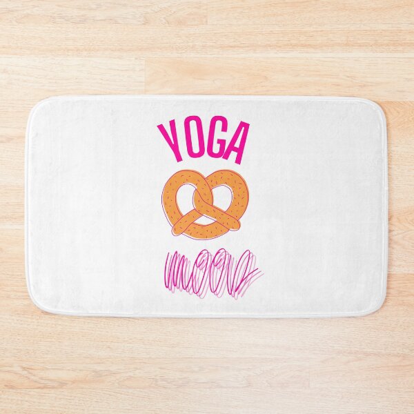 Item preview, Yoga mood pretzel funny white designed and sold by oxoxoxo.