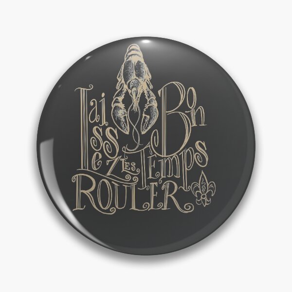 Item preview, Laissez Les Bon Temps Rouler Crawfish Fleur De Lis Let the Good Times Roll designed and sold by UglyPelican.