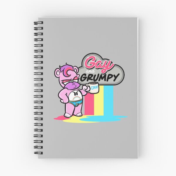 Item preview, gay and grumpy designed and sold by beefcakeboss.
