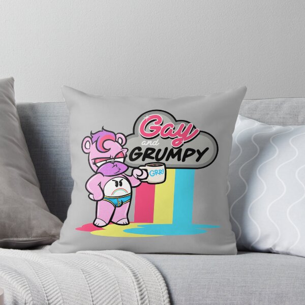 Item preview, gay and grumpy designed and sold by beefcakeboss.